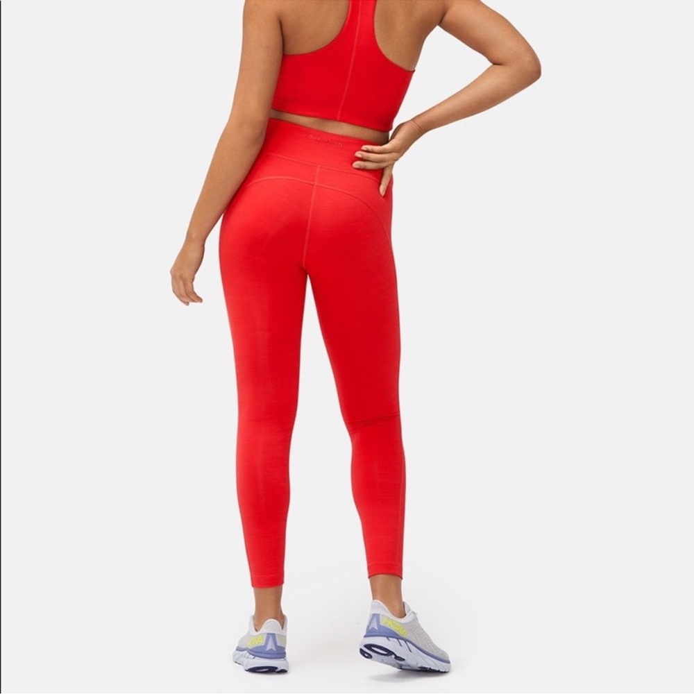Outdoor Voices Flex 7/8 Leggings Scarlet Size XL NWT - Picture 3 of 9